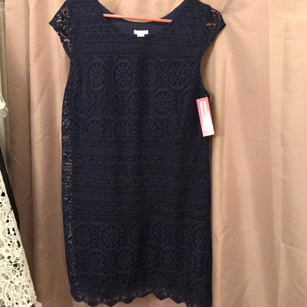 Navy blue dress